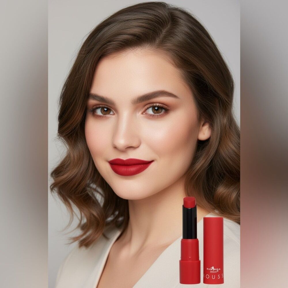LAST ONE - NEW Stiletto Red - Italia Deluxe Mousse Matte Red Lipstick Single
